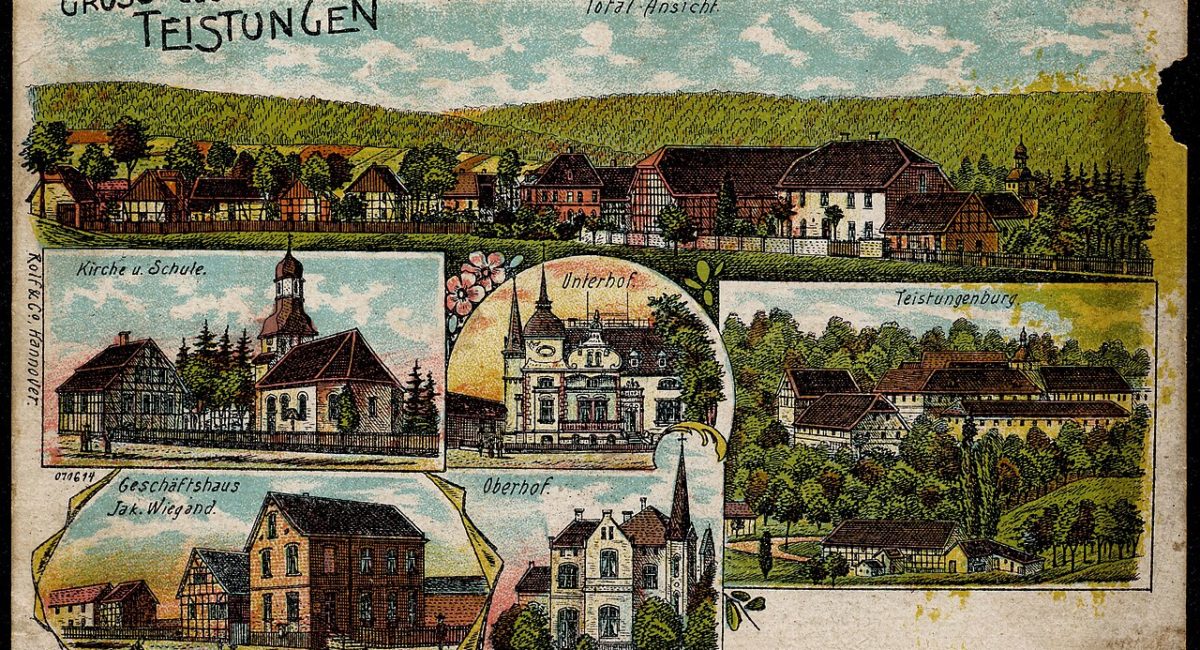 Gruss aus Teistungen um 1900