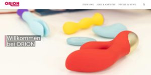 Orion Webseite